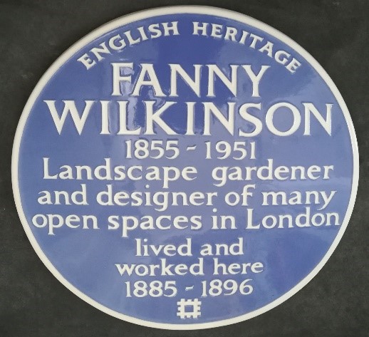 Fanny Wilkinson Plaque